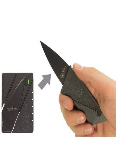 CLZ192 Cardsharp Kredi Kartı Şeklinde Bıçak Kutusuz