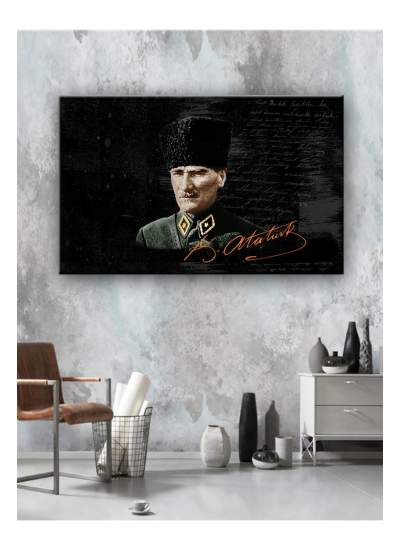 CLZ104 Atatürk Tabloları  (70 x 50) cm