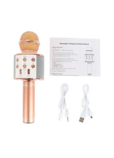 CLZ192 Karaoke Hoparlör Karaoke Mikrofon Bluetooth Hoparlör (4172)