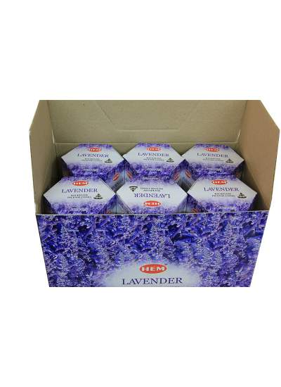 CLZ192 Lavender Back Flow Cones