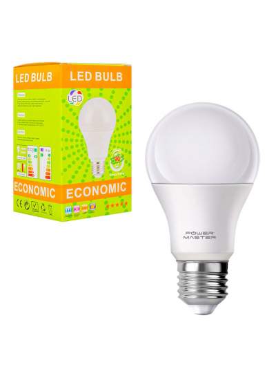 CLZ192 E27-220V 9 WATT 6500K BEYAZ LED AMPUL (4172)