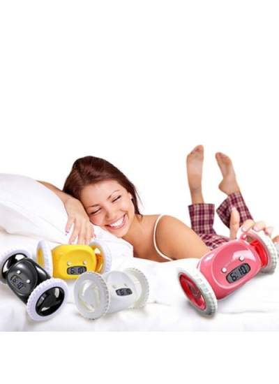 CLZ192 Alarm Clock Atlayıp Kaçan Alarmlı Saat