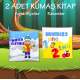 CLZ247 2 Kitap  İngilizce Kışlık Giysiler ve Rakamlar Kumaş Sessiz Kitap