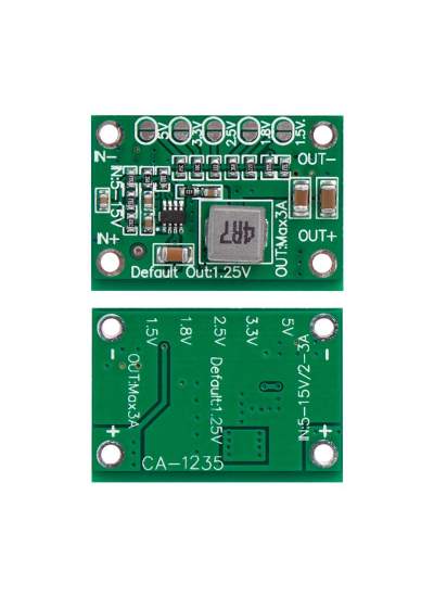 CLZ192 POWER SUPPLY MODUL CA-1235 1.25V 1.5 1.8 2.5 3.3 5V  OUT 3A 5V-15V IN (4172)