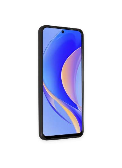 CLZ942 Huawei Nova Y90 Kılıf First Silikon - Ürün Rengi : Siyah