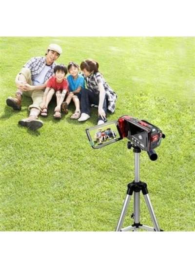 BUFFER® 360 Derece Ayarlanabilir Katlanabilir Profesyonel Çekime Uygun 65 cm Ayaklı Tripod