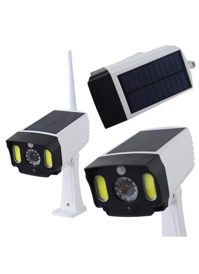 CLZ192 MX-T28 SOLAR 20W LEDLİ PİLLİ MAKET KAMERA (4172)