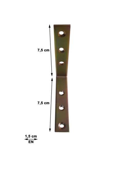 CLZ202 Masa Köşe 15x75 mm