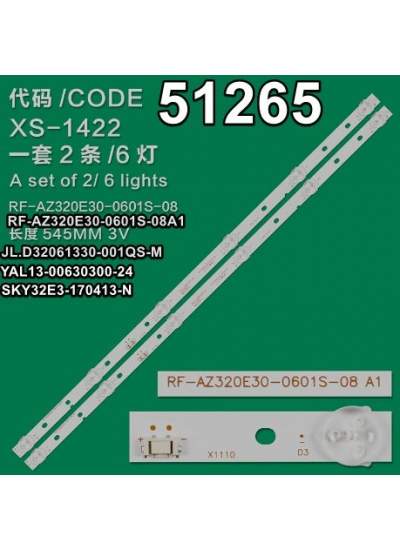 CLZ192 WKSET-6265 36967X2 SKY32E3-170413-N YAL13-00630300-40 2 ADET LED BAR (4172)