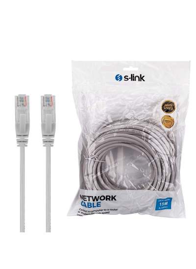 CLZ192 S-LINK SL-CAT615 15 METRE 24AWG CAT6 KABLO (4172)