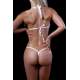 CLZ945 Dantelli Bikini String Takımı