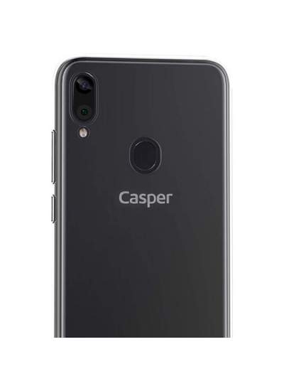 CLZ942 Casper Via E3 Kılıf Lüx  Silikon - Ürün Rengi : Şeffaf