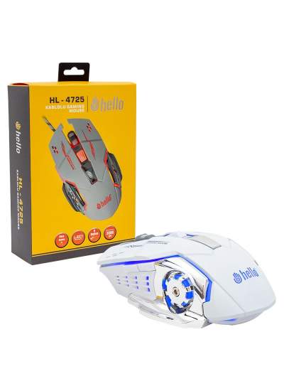 CLZ192 HELLO HL-4725 KABLOLU OYUNCU GAMING MOUSE (4172)