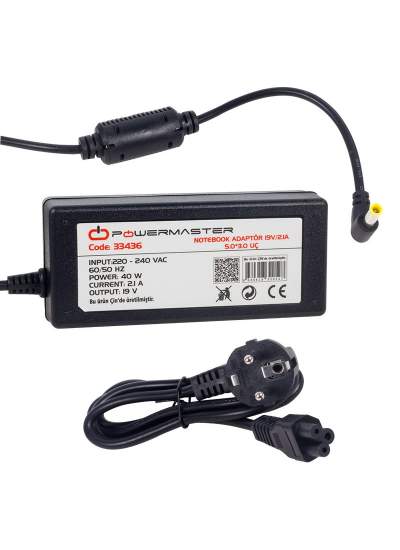 CLZ192 NOTEBOOK ADAPTÖR SAMSUNG 19V/2.1A 5.0*3.0 UÇ (4172)