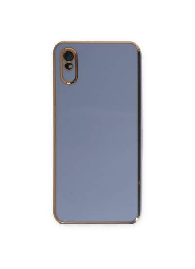 CLZ942 Xiaomi Redmi 9a Kılıf Volet Silikon - Ürün Rengi : Mavi