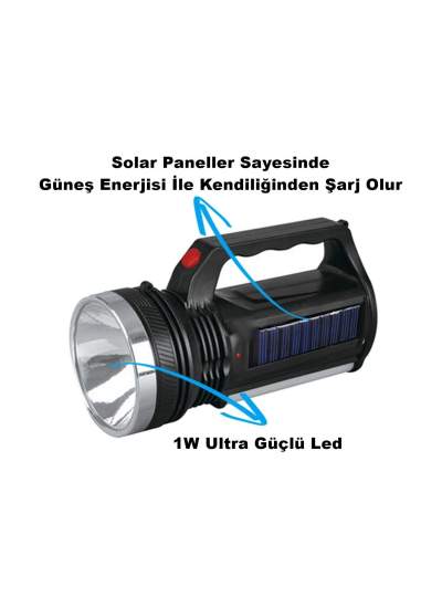 CLZ192 Solar Güneş Enerjili Fener (4172)