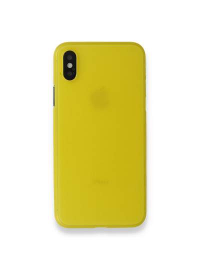 CLZ942 İphone Xs Max Kılıf Pp Ultra İnce Kapak - Ürün Rengi : Mor