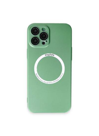 CLZ942 İphone 12 Pro Kılıf Jack Magneticsafe Lens Silikon - Ürün Rengi : Rose Gold