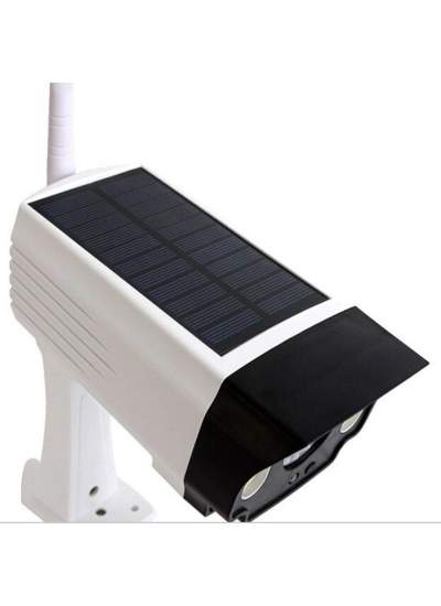 CLZ192 MX-T28 SOLAR 20W LEDLİ PİLLİ MAKET KAMERA (4172)