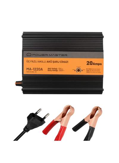 CLZ192 12 VOLT - 20 AMPER AKILLI AKÜ ŞARJ CİHAZI (4172)