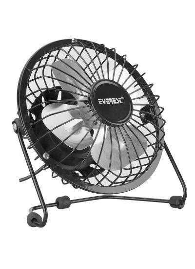 CLZ192 EVEREST EFN-482 MASAÜSTÜ METAL SİYAH FAN (4172)