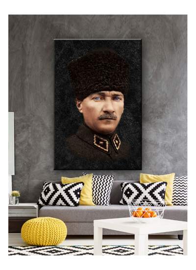 CLZ104 Atatürk Tablo  (70 x 50) cm