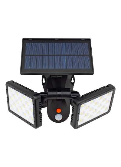 CLZ192 W770A SENSÖRLÜ 144 SMD LEDLİ SOLAR AYDINLATMALI DUVAR LAMBASI (4172)