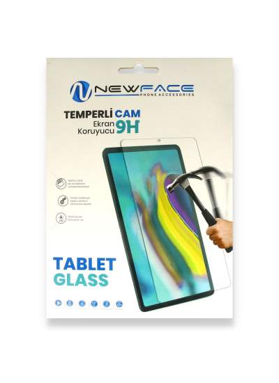 CLZ942 Samsung Galaxy X800 Tab S8 Plus 12.4 Tablet Cam Ekran Koruyucu - Ürün Rengi : Şeffaf