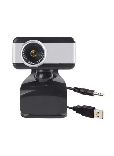 CLZ192 TAK ÇALIŞTIR 2 MP MİKROFONLU 480P USB WEBCAM PC KAMERA (4172)