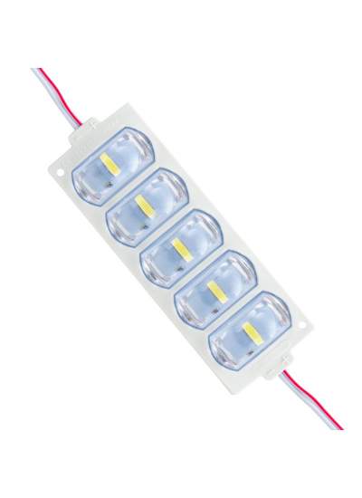 CLZ192 MODÜL LED 12V 4W SOĞUK BEYAZ 3030 10 X 53.8MM IP65 260-280LM 180 DERECE (4172)