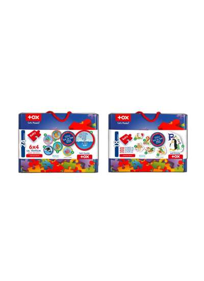 CLZ247 12 Set - 42 Parça  Deniz Canlıları ve Hayvanlar 2+ Keçe Yapboz - 2 Yaş Puzzle