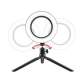 BUFFER® 10inç 26cm Youtube Instagram Tiktok Selfie  Stüdyo Video Fotoğraf Ring Light  Tripod Led Hal