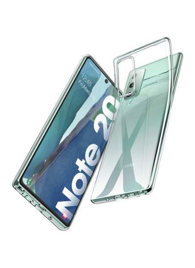 CLZ942 Samsung Galaxy Note 20 Kılıf Lüx  Silikon - Ürün Rengi : Şeffaf