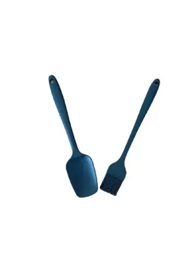 CLZ192 Silikon Spatula Ve Fırça Seti