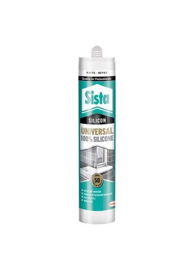 CLZ202 Sista Üniversal Beyaz Silikon 280 ml