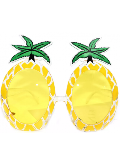 Luau Party Hawaii Ananas Parti Gözlüğü 14x12 cm (CLZ)