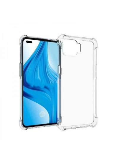 CLZ942 Oppo Reno 4 Lite Kılıf Olex Tpu Silikon - Ürün Rengi : Şeffaf