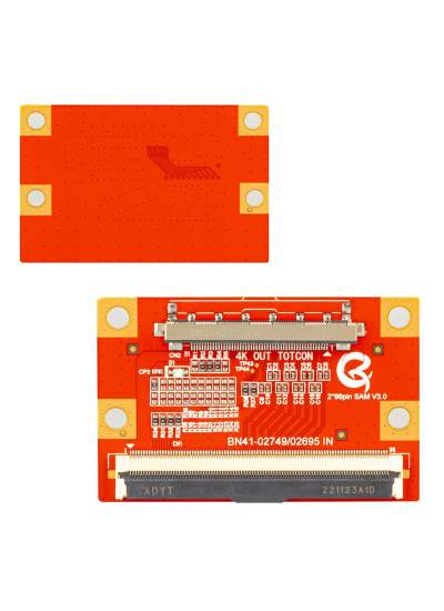 CLZ192 96 PIN- 51 PIN SAMSUNG Q T-CON FLEXI ÇEVİRİCİ BOARD (4172)