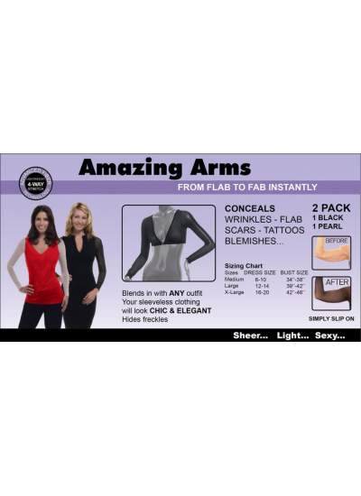 CLZ192 Amazing Arms  Dekolte Kapatıcı