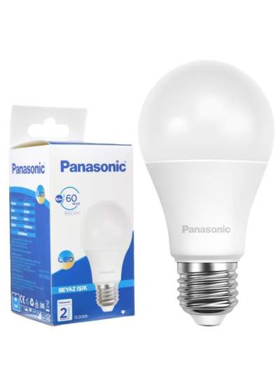 CLZ202 Panasonic Led Ampul 8,5 Watt Beyaz Renk E27  Duy