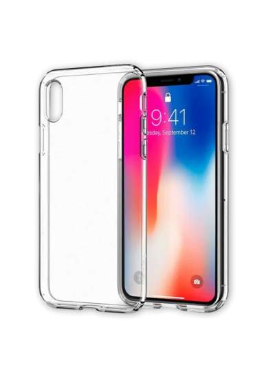 CLZ942 İphone Xs Max Kılıf Lüx  Silikon - Ürün Rengi : Şeffaf