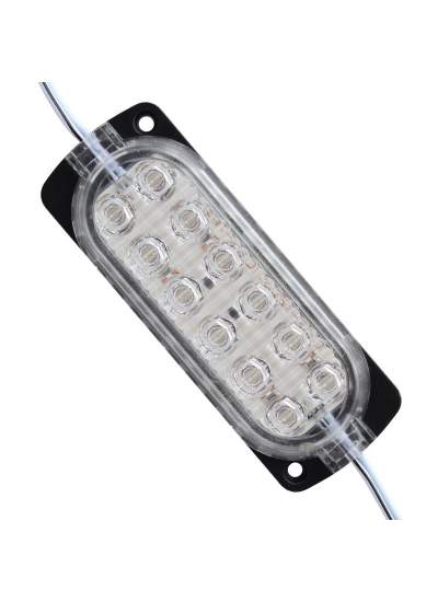 CLZ192 PARLAK YANIP SÖNEN RGB MODÜL LED 2835 24 VOLT 1.2 WATT (4172)