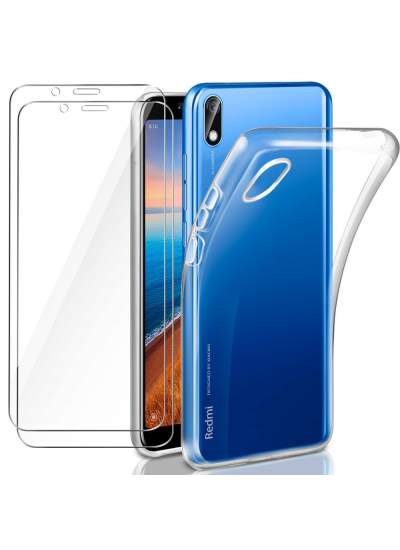 CLZ942 Xiaomi Redmi 7a Kılıf Lüx  Silikon - Ürün Rengi : Şeffaf