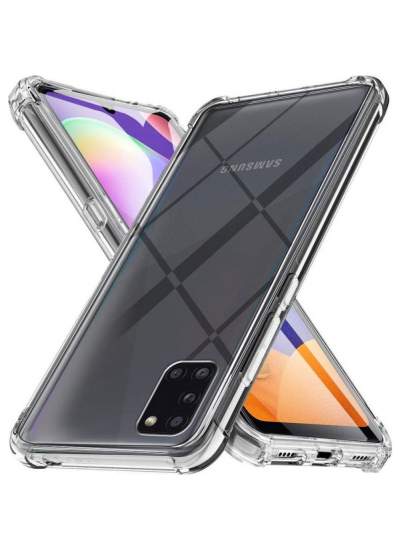 CLZ942 Samsung Galaxy A31 Kılıf Olex Tpu Silikon - Ürün Rengi : Şeffaf