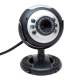 CLZ192 1.3 MP 10X ZOOM 6 LEDLİ MİKROFONLU USB WEBCAM KAMERA (4172)