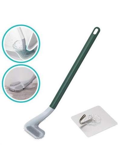 BUFFER® Golf Tasarımlı Silikon WC Klozet Mutfak Temizlik Fırçası Kanca Hediyeli