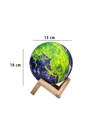 CLZ192 Yerküre Renkli Kumandalı 15 Cm