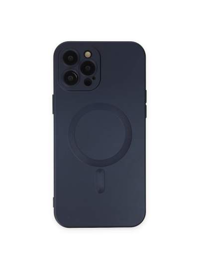 CLZ942 İphone 12 Pro Max Kılıf Moshi Lens Magneticsafe Silikon - Ürün Rengi : Füme