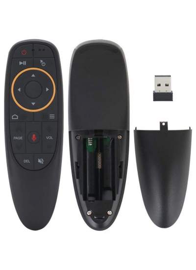 CLZ192 WEKO KR G10 ANDROID-WINDOWS-MAC-LINUX-TV BOX UYUMLU SES KOMUTLU AIR MOUSE 2.4GHZ SMART TV AKILLI KUMANDA (4172)