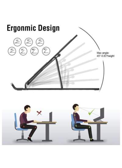 CLZ192 Ayarlanabilir Laptop Standı 7 Kademe